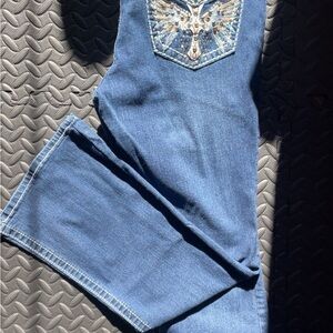 Embroidered Women’S Y Jeans LA 7/8